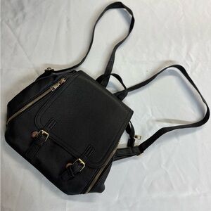 KKXIU Elegant Black Backpack